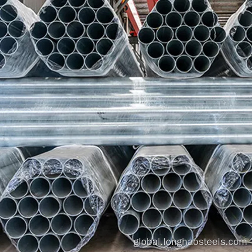 China Regular Spangle High Quality Galvanized Steel pipe Factory